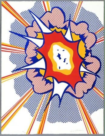 Explosion; Roy Lichtenstein 1965