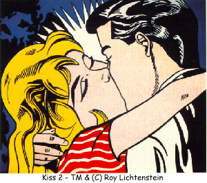 Kiss II; Roy Lichtenstein